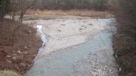 AS de BSI Plage du ruisseau du Craponoz Image L’impact de la crue du 4 janvier