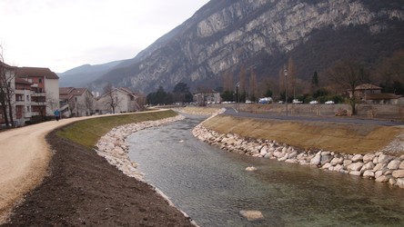 Image Vers la fin des travaux du Furon à Sassenage